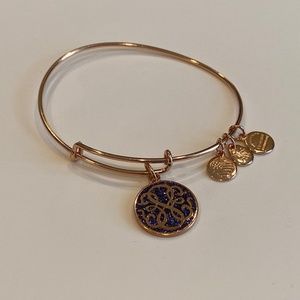 Alex & Ani rose gold bangle